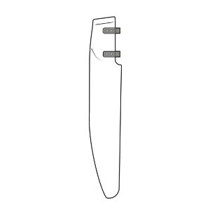 rudder blade - RS21