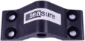 Seasure 10mm Transom Gudgeon 4-Hole Mounting