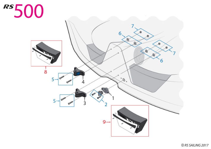 RS500 TRANSOM AREA (NEW)