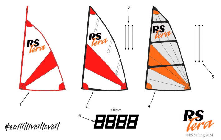 RS Tera Parts - Sails