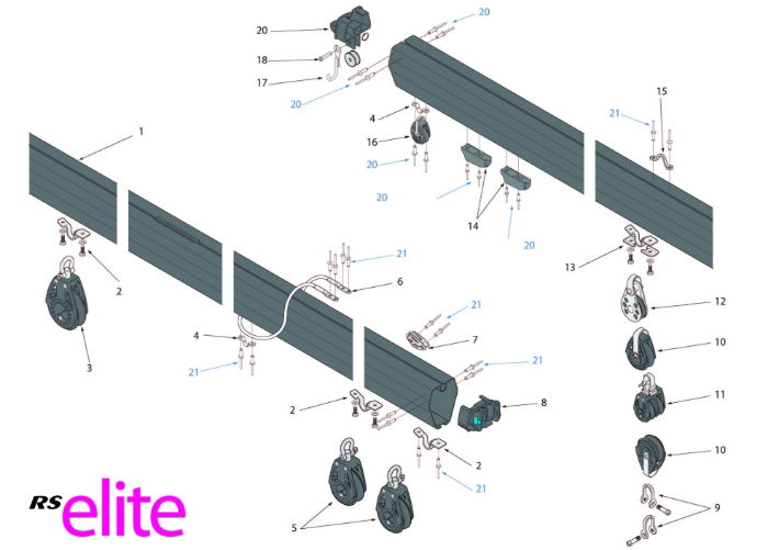 RS Elite Spar Parts - Boom