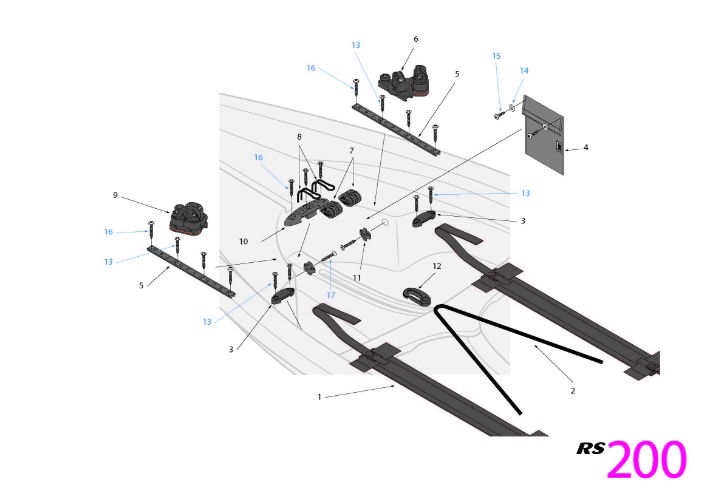 Hull Parts - Mast Step & Crew Area