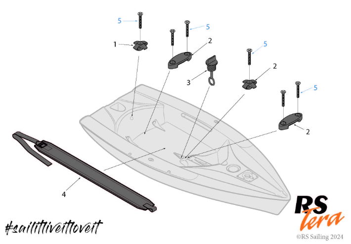 RS Tera Mk2 Hull Parts - Cockpit Area