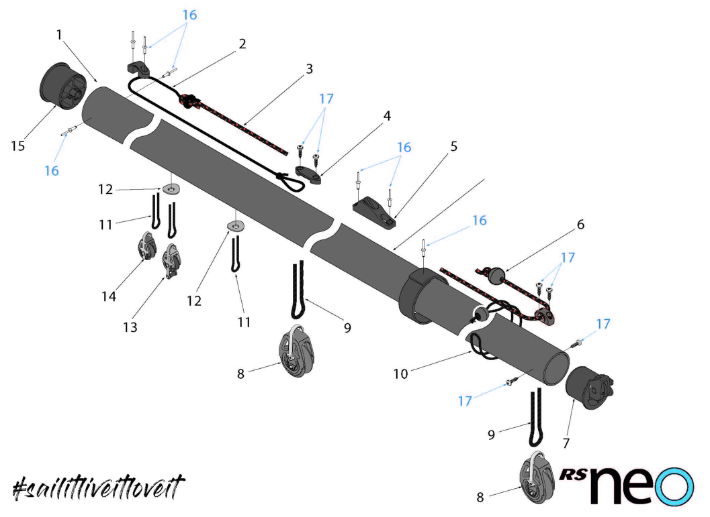 RS Neo Spar Parts - Boom