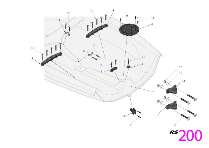 Hull Parts - Helm Area