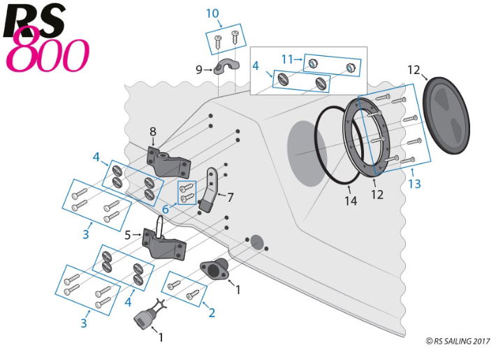 800 transom area