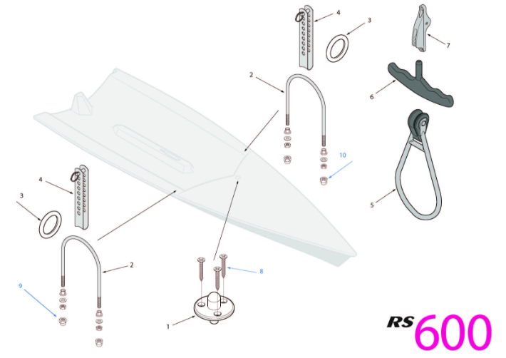 Hull Parts - Shroud and Trapeze Area