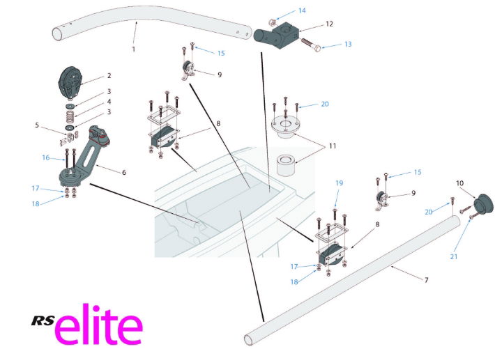 RS Elite Hull Parts - Cockpit Area 4