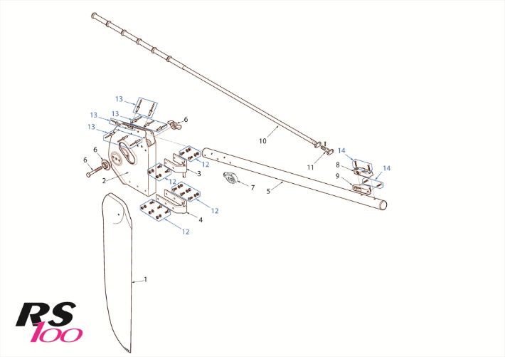 RS100 Parts - Foils - Original Version