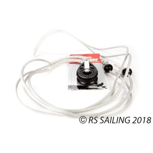 RS200 Mainsheet Adjustable Strops inc Block and Bobbles