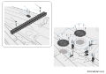 RS Toura Hull Parts - Front Beam