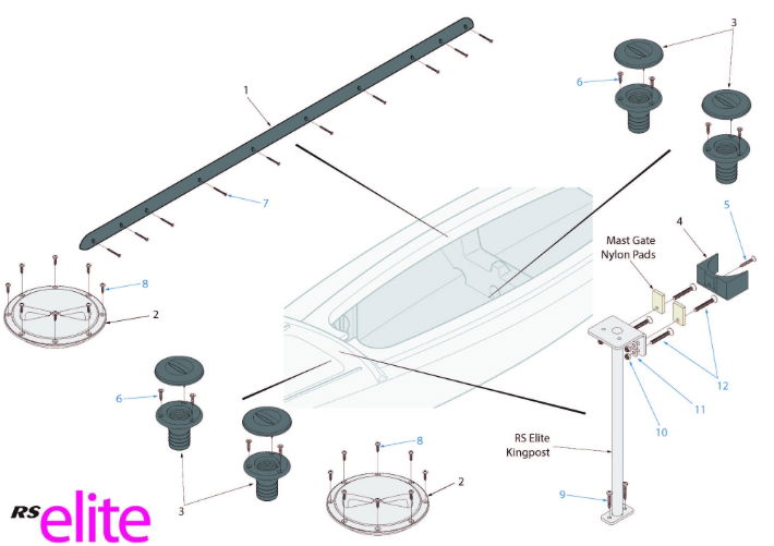 RS Elite Hull Parts - Cockpit Area 2